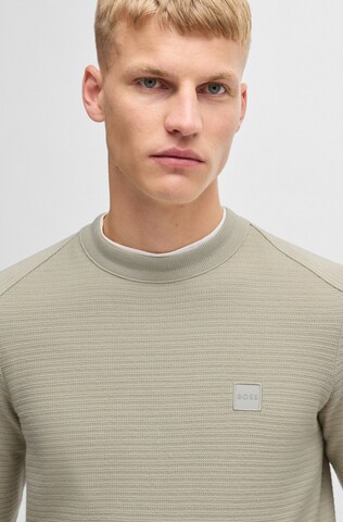 BOSS Sweater 'Anion' in Beige