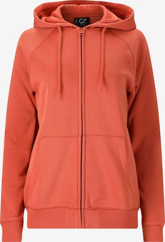 Cruz Sweatvest 'Oklahoma' in Oranje: voorkant