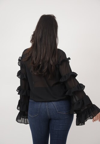 CHERRY KOKO Blouse in Zwart