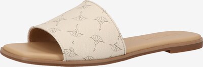 JOOP! Pantolette 'Merle' in hellbraun / offwhite, Produktansicht