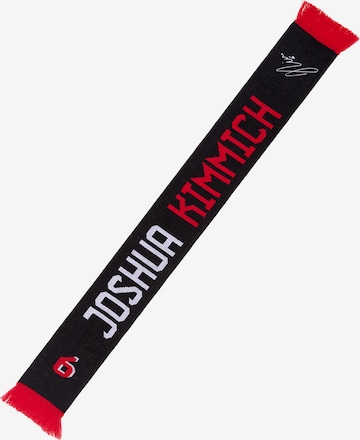 FC BAYERN MÜNCHEN Sports Scarf 'Joshua Kimmich' in Black: front