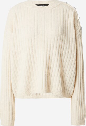 VERO MODA Pullover 'ELYA' in Beige: predná strana