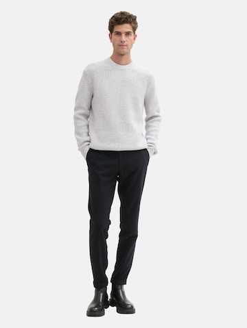 TOM TAILOR Strickpullover in Grau