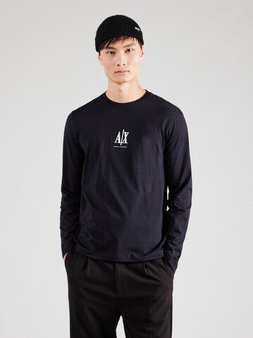 Maglietta di ARMANI EXCHANGE in blu: frontale