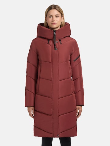 Manteau d’hiver 'Jange-YM' khujo en rouge : devant