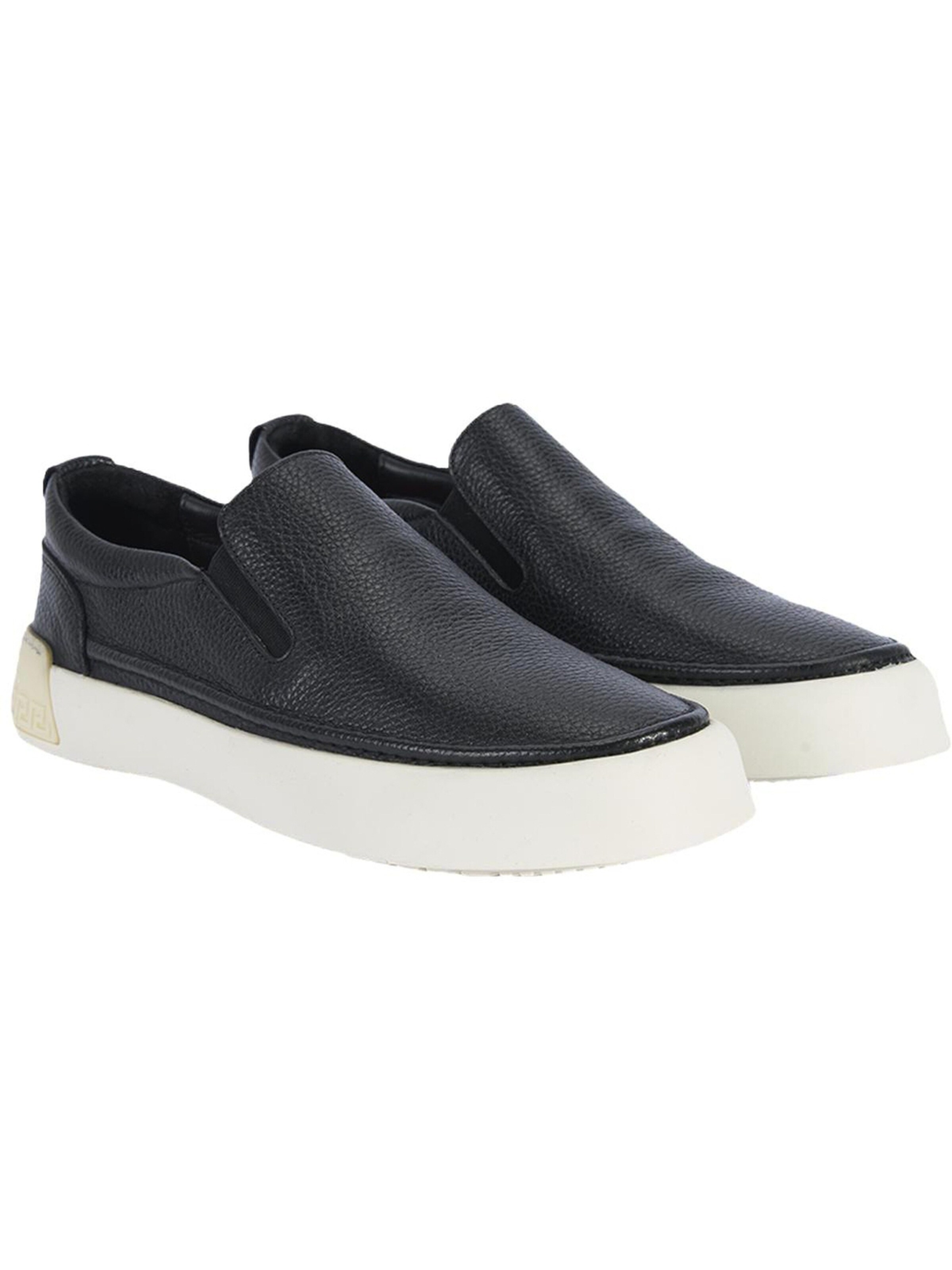 Desa Slipper 'Slipper'‌‌‌‌‌‌ in Schwarz: Vorderseite