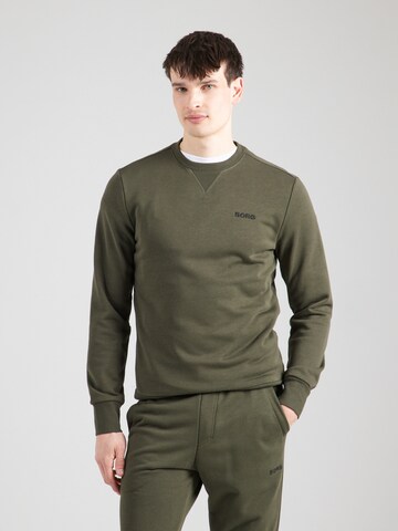 BJÖRN BORG - Camiseta deportiva 'ESSENTIAL' en verde: frente