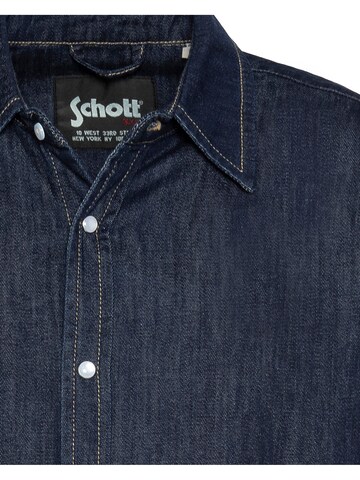 T-Shirt Schott NYC en bleu