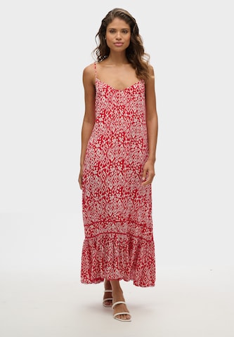Vêtement de plage Superdry & Co en rouge : devant
