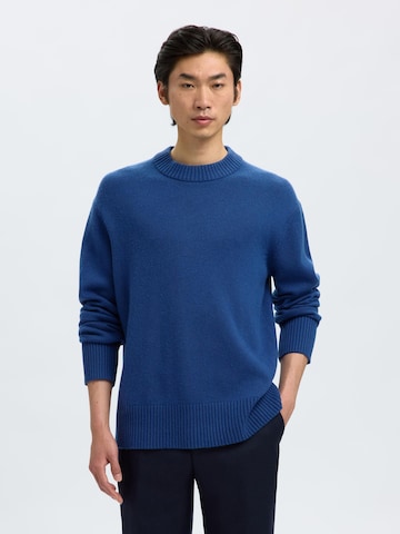 SELECTED - Jersey en azul: frente