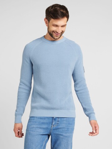 Calvin Klein Jeans Pullover in Blau: Vorderseite