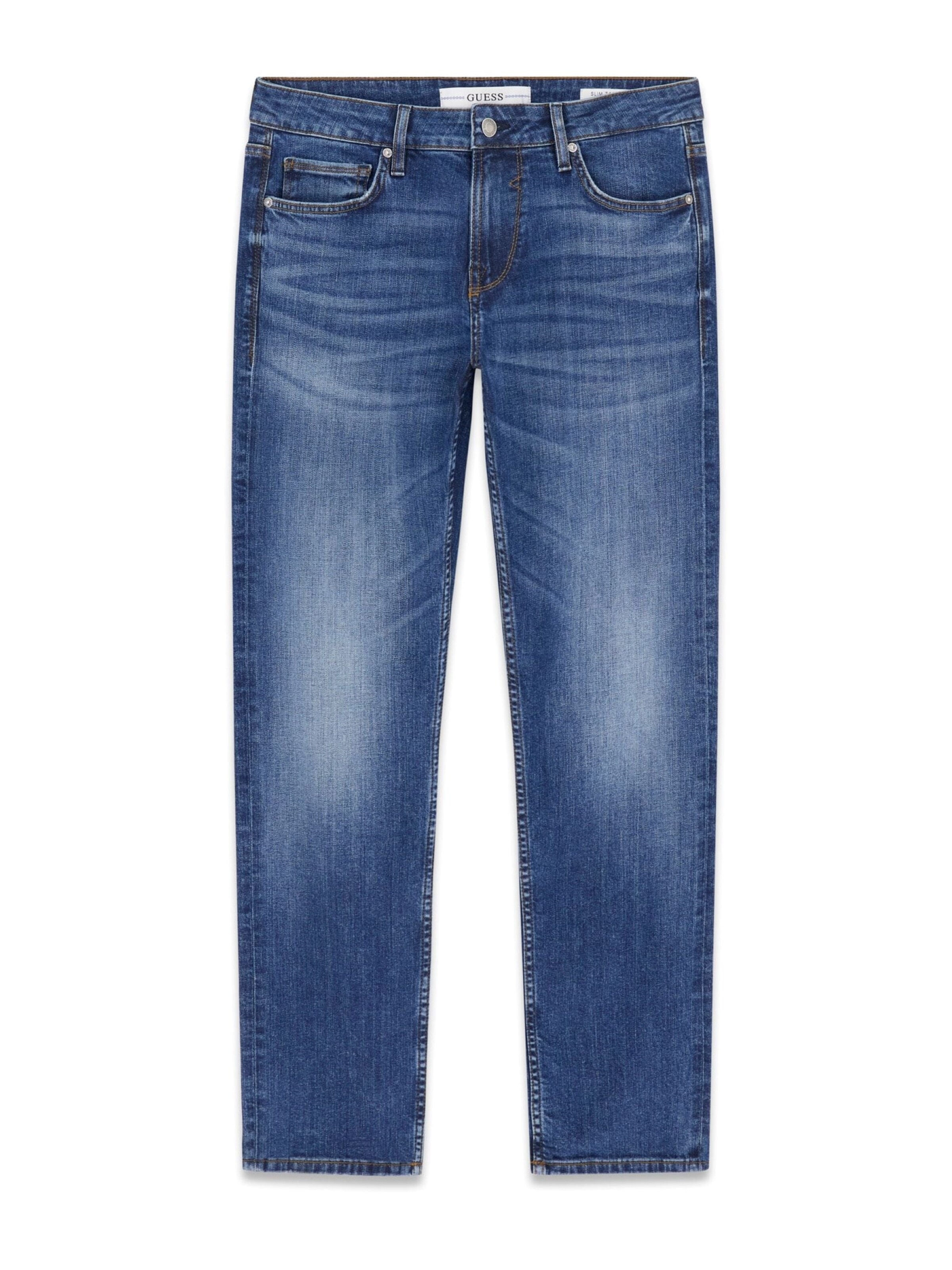 Tapered Jeans 'M6YAS2D1475' di GUESS in blu: frontale