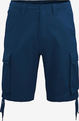 Regular Pantalon outdoor 'Kalahari' normani en bleu : devant