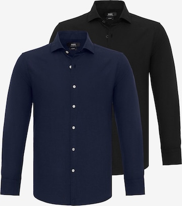 Antioch Hemd in Blau: Vorderseite