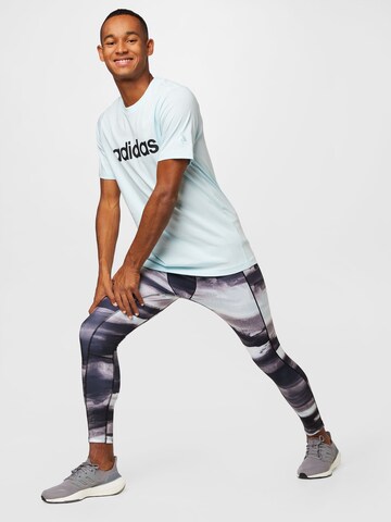 ADIDAS SPORTSWEAR Skinny Sportnadrágok 'Allover Print ' - vegyes színek