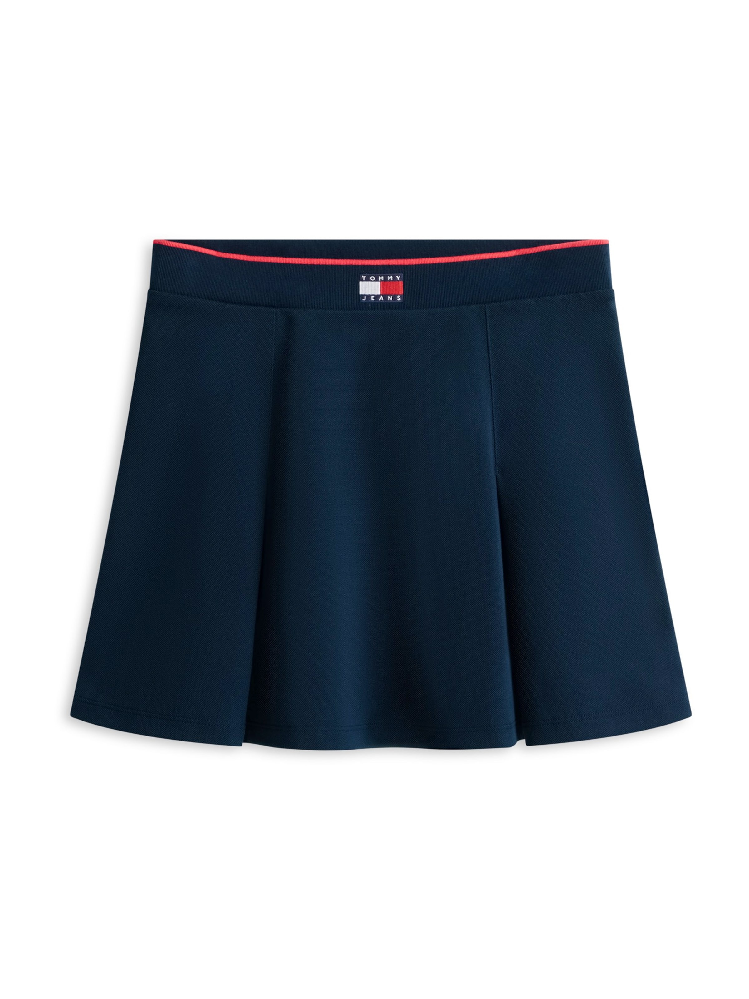 Tommy Jeans Jupe en bleu marine / melon, Vue avec produit