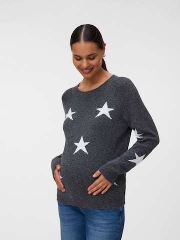 Vero Moda Maternity - Jersey 'VMMDOFFY' en gris: frente
