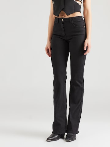 PATRIZIA PEPE Boot cut Jeans in Black: front