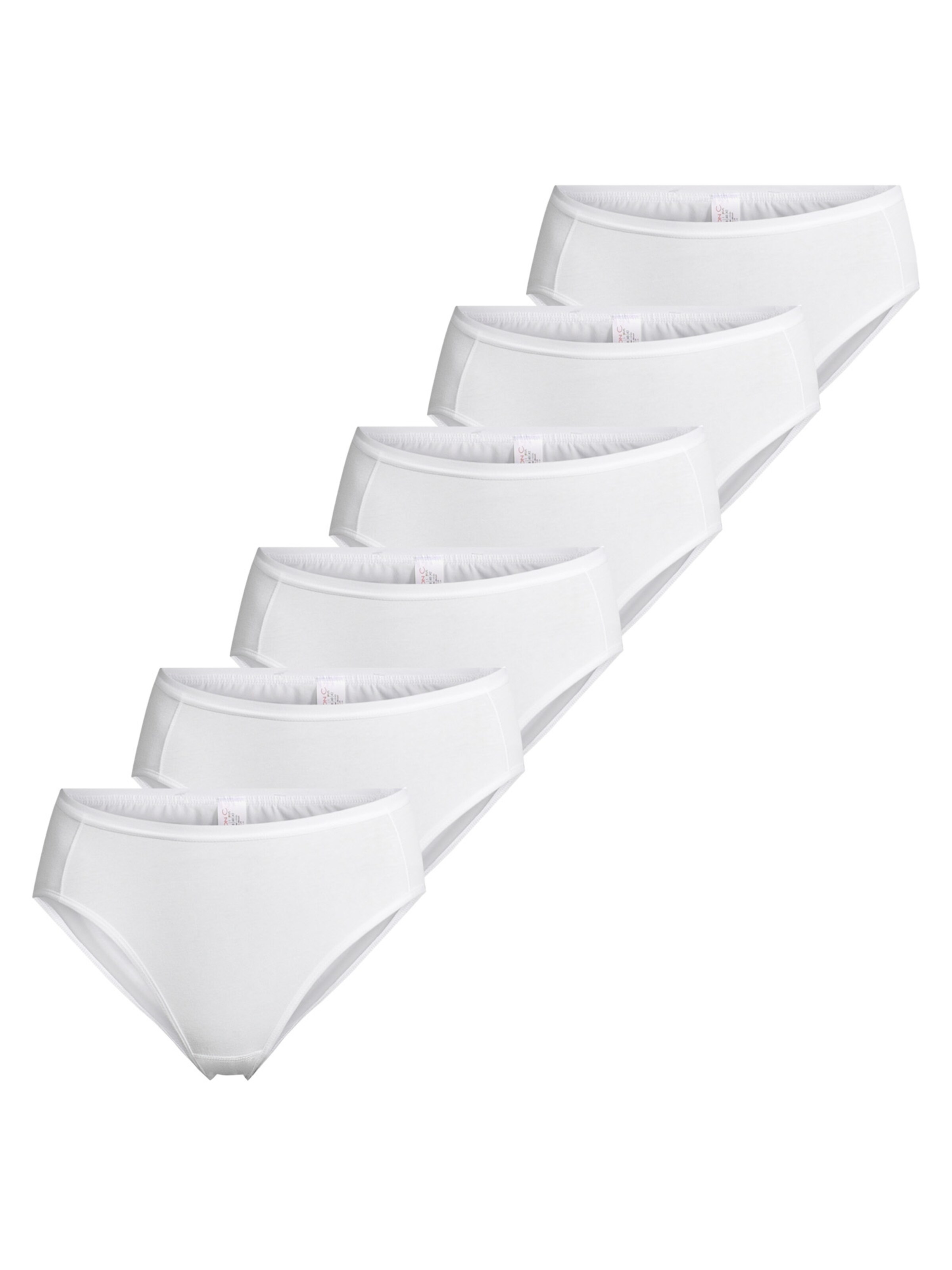 Nina von C. Panty 'Basic' in White: front
