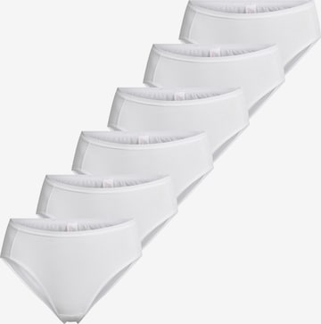 Nina von C. Slip 'Basic' in Weiß: Vorderseite