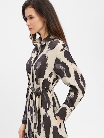 Robe-chemise MSCH COPENHAGEN en beige