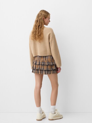 Gonna di Bershka in marrone
