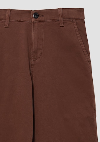 Wide Leg Pantalon s.Oliver en marron