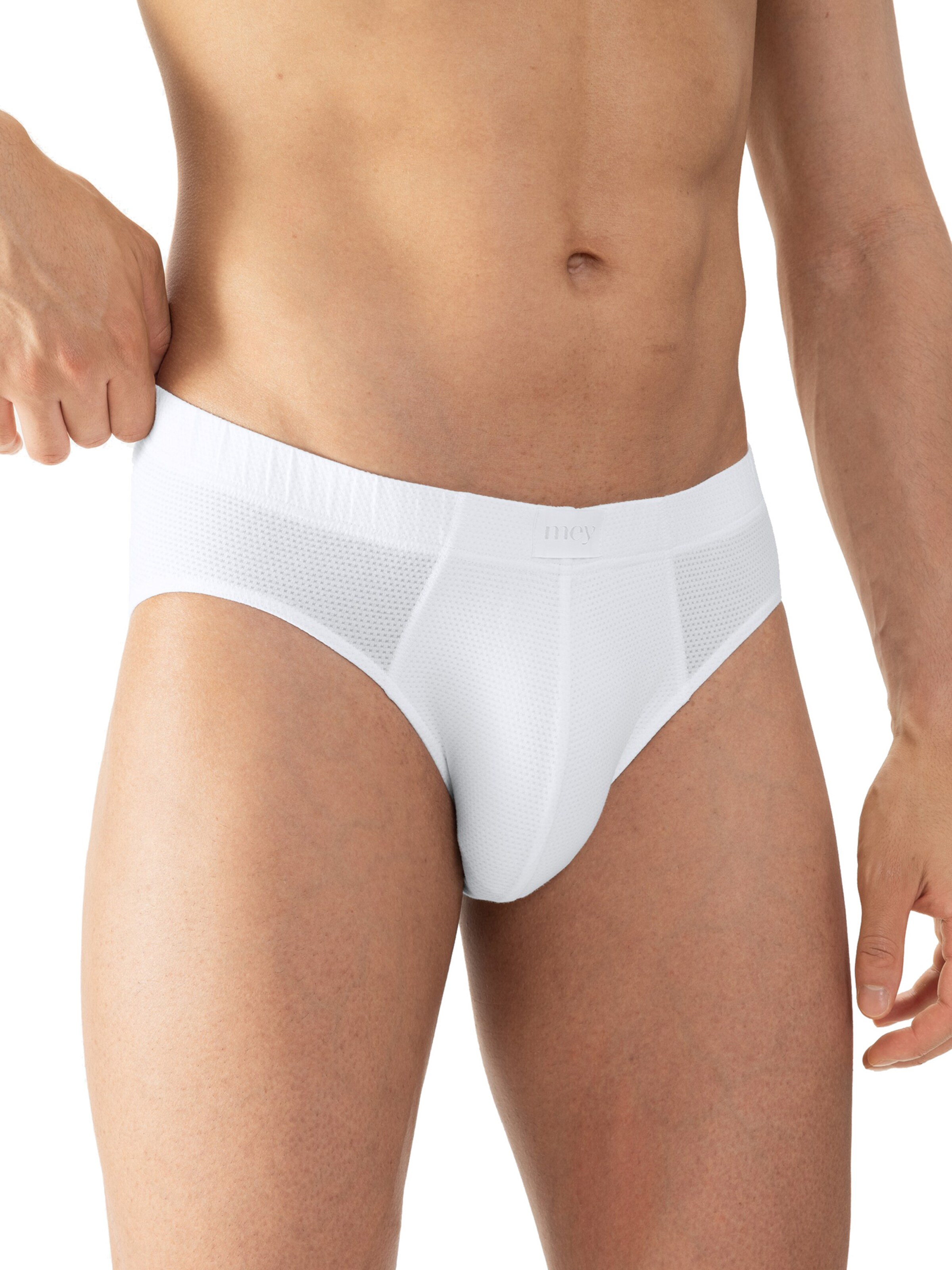 Mey Slip in White: front