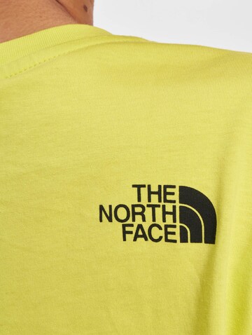 Maglietta di THE NORTH FACE in giallo
