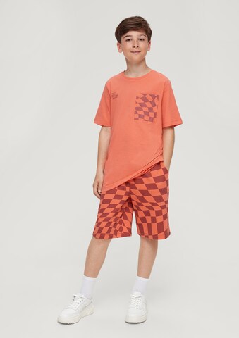 s.Oliver Regular Shorts in Orange