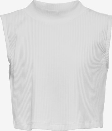 KIDS ONLY - Top 'Koglinea' em branco: frente