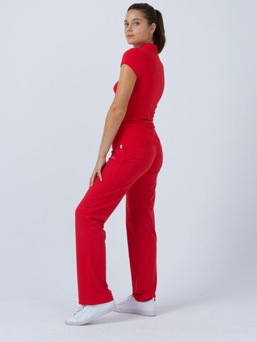 SPORTKIND Funktionsshirt 'Poloshirt'‌‌‌‌‌‌‌ in Rot
