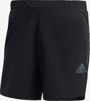 ADIDAS SPORTSWEAR Regular Workout Pants 'X-City' in Black: front