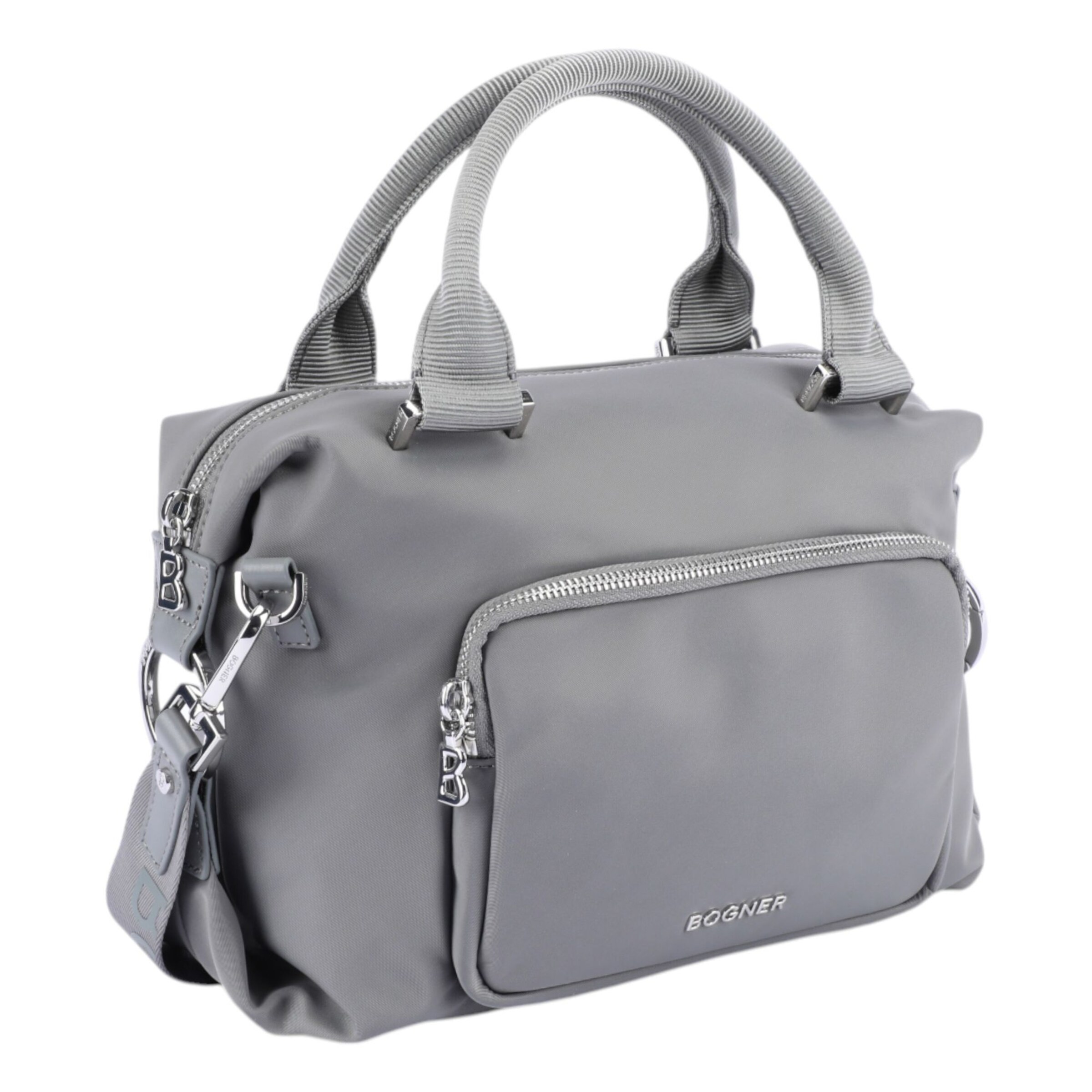 BOGNER Handtasche 'Klosters Sofie' in Grau
