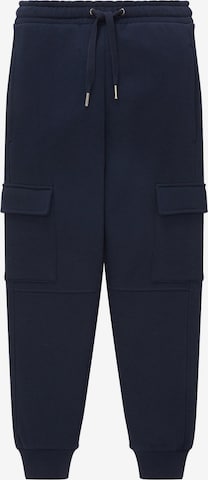 Pantalon TOM TAILOR en bleu : devant