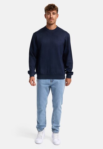 INDICODE JEANS Sweatshirt 'Coleman' in Blue