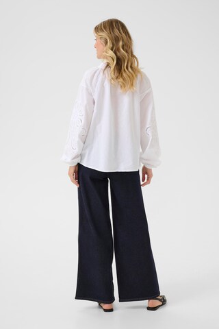 Chemisier Cream en blanc