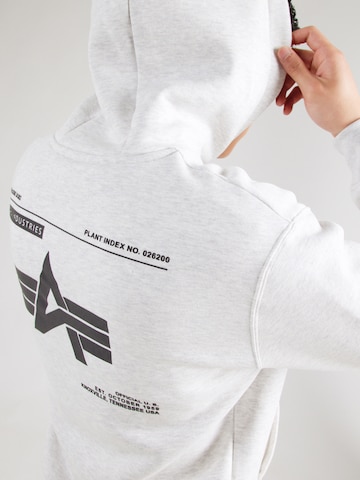 ALPHA INDUSTRIES Collegepaita värissä harmaa