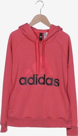 ADIDAS PERFORMANCE Sweatshirt & Zip-Up Hoodie in S in Pink: front