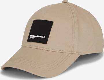 KARL LAGERFELD JEANS Caps i beige: forside