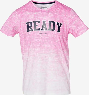 KOROSHI T-Shirt in Pink: predná strana