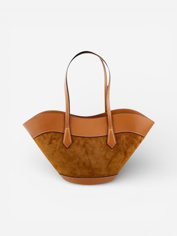 Cheval Firenze Shoulder Bag 'Miranda F/W' in Beige: front