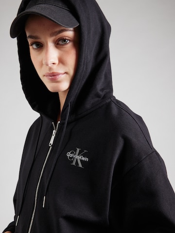 Hanorac de la Calvin Klein Jeans pe negru