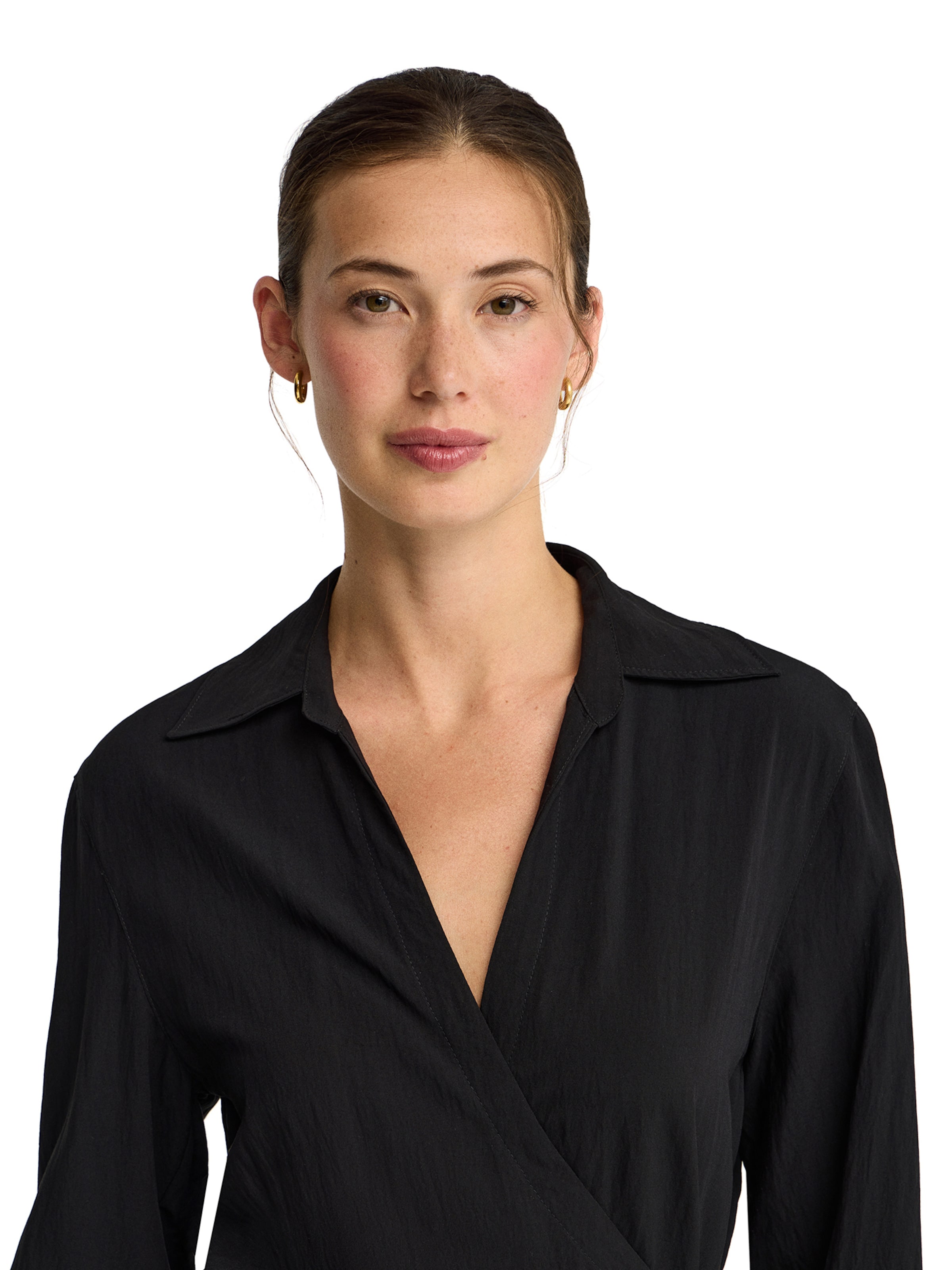 Polo Club Blusenkleid in Schwarz