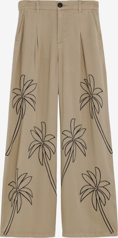 Scalpers Loosefit Suorat housut ' ' värissä ruskea: etupuoli