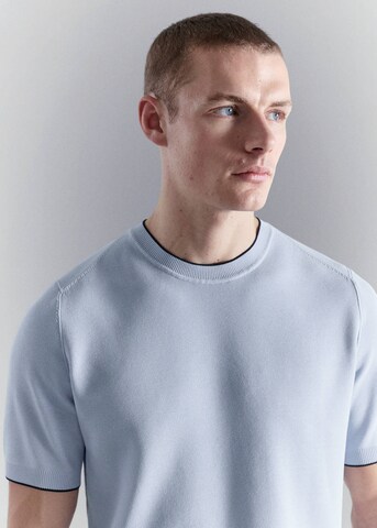 MANGO MAN Shirt 'Milo' in Blue
