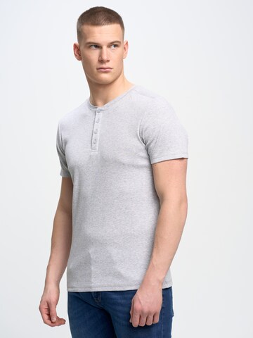 BIG STAR Shirt 'Basicag' in Grijs