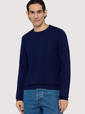Trussardi - Jersey en azul: frente