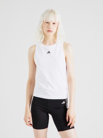 ADIDAS PERFORMANCE Sports Top 'PRO' in White: front