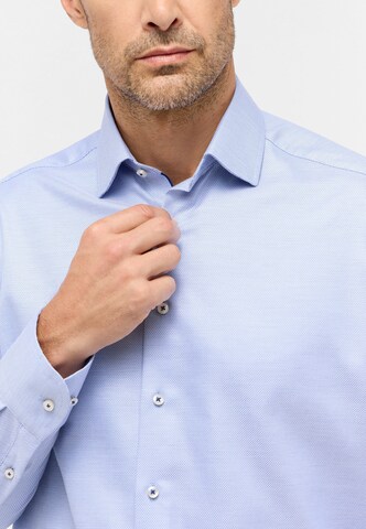 ETERNA Comfort fit Zakelijk overhemd in Blauw
